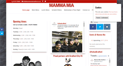 Desktop Screenshot of mammamiabradford.co.uk